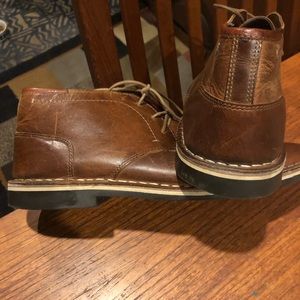 Mens Steve Madden Chukka leather boots